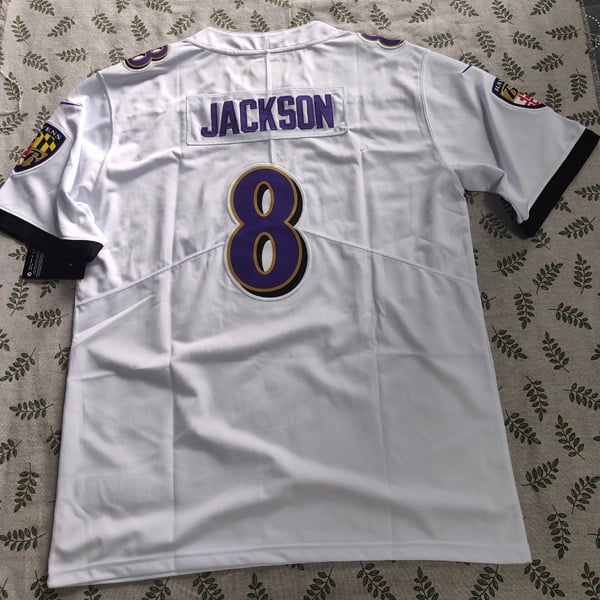 Nike Lamar Jackson Baltimore Ravens Jersey White