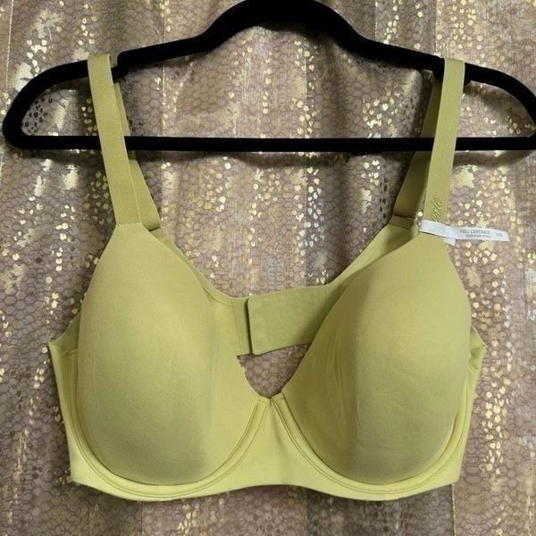Aerie Pastel Green Real Free Full Coverage Lightly Lined Bra 36D NWT