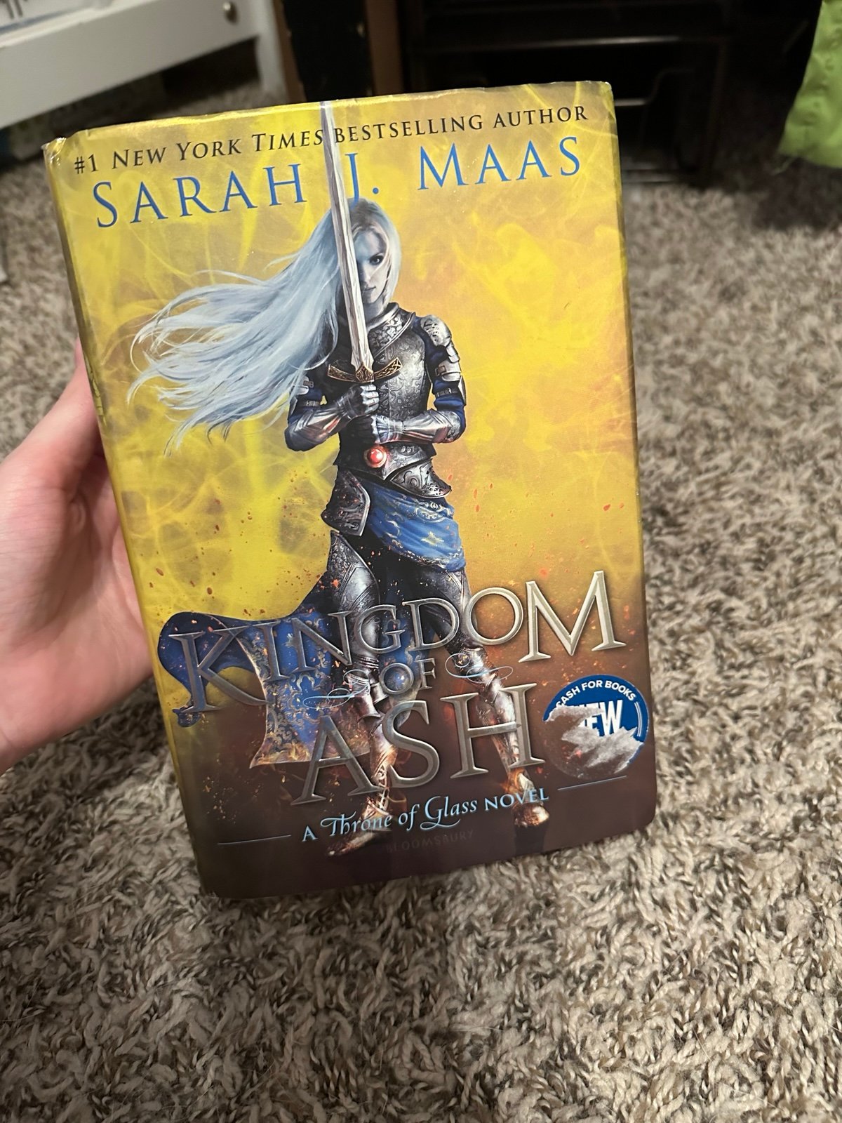 Kingdom of Ash by Sarah J Maas - Hardcover Original