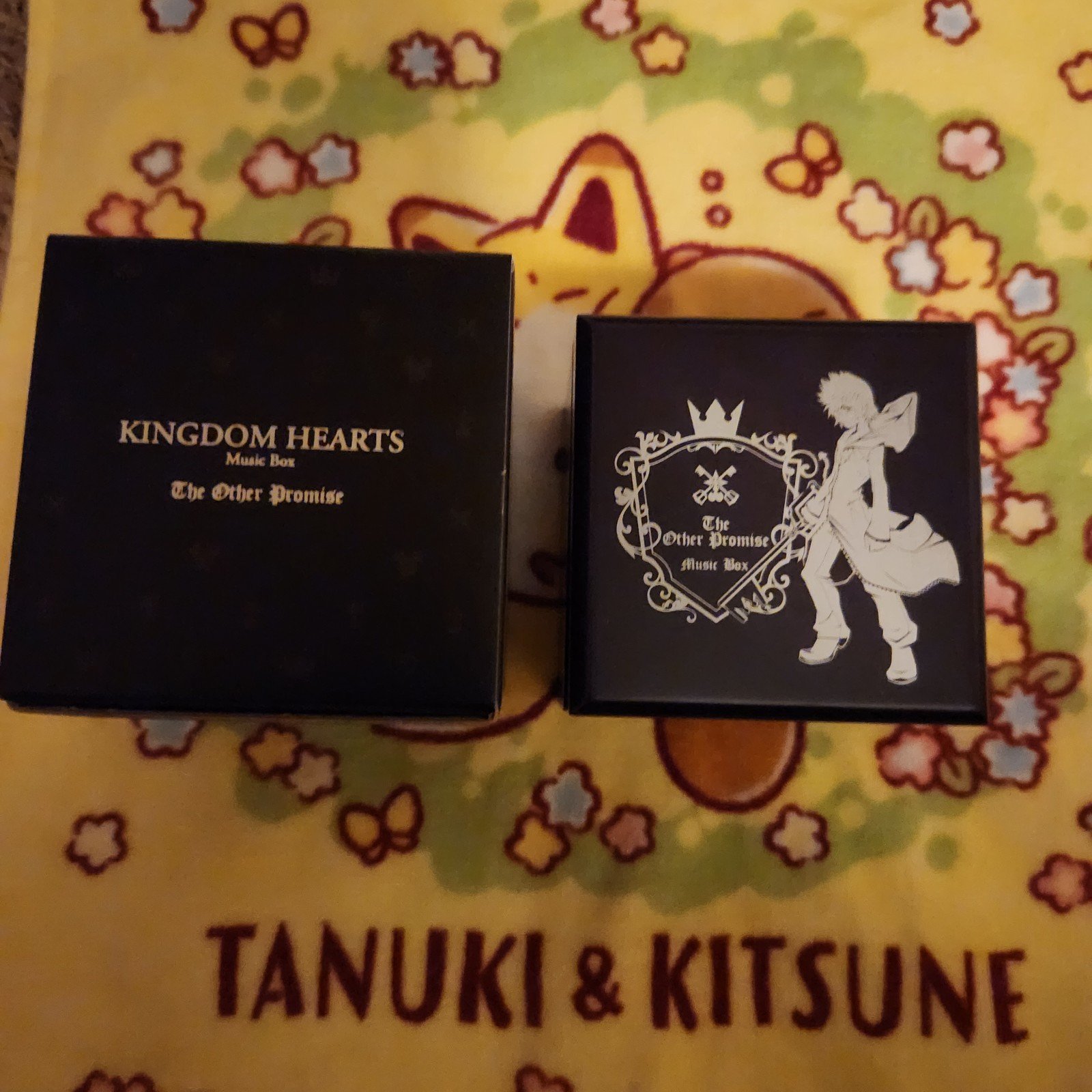 RARE kingdom hearts music box the other promise roxas