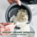 GreenPan Electrics PFAS-Free Nonstick Ceramic 8-Cup Rice | WHITE
