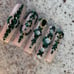 Press on Nails // Esmeralda