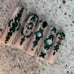 Press on Nails // Esmeralda