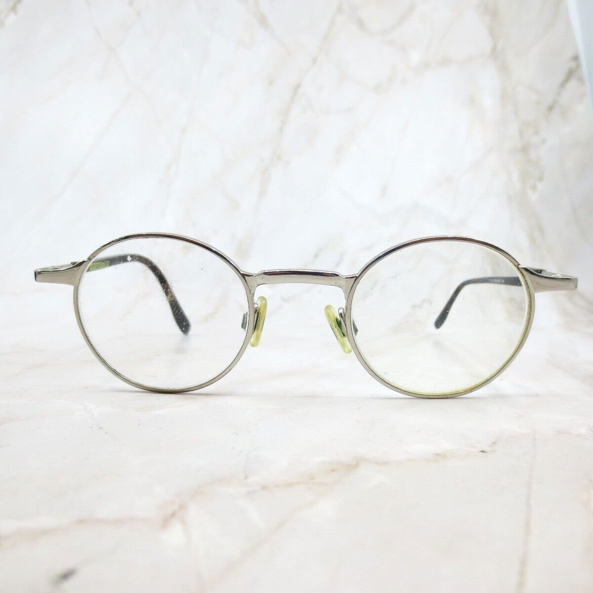 Metropolitan Eyeglasses Frame Mod.8048.400 Silver Black Metal Full Rim Round 145
