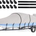 Heavy-Duty 17'-19' Boat Cover, 800D Waterproof and UV Resistant