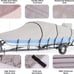 Heavy-Duty 17'-19' Boat Cover, 800D Waterproof and UV Resistant