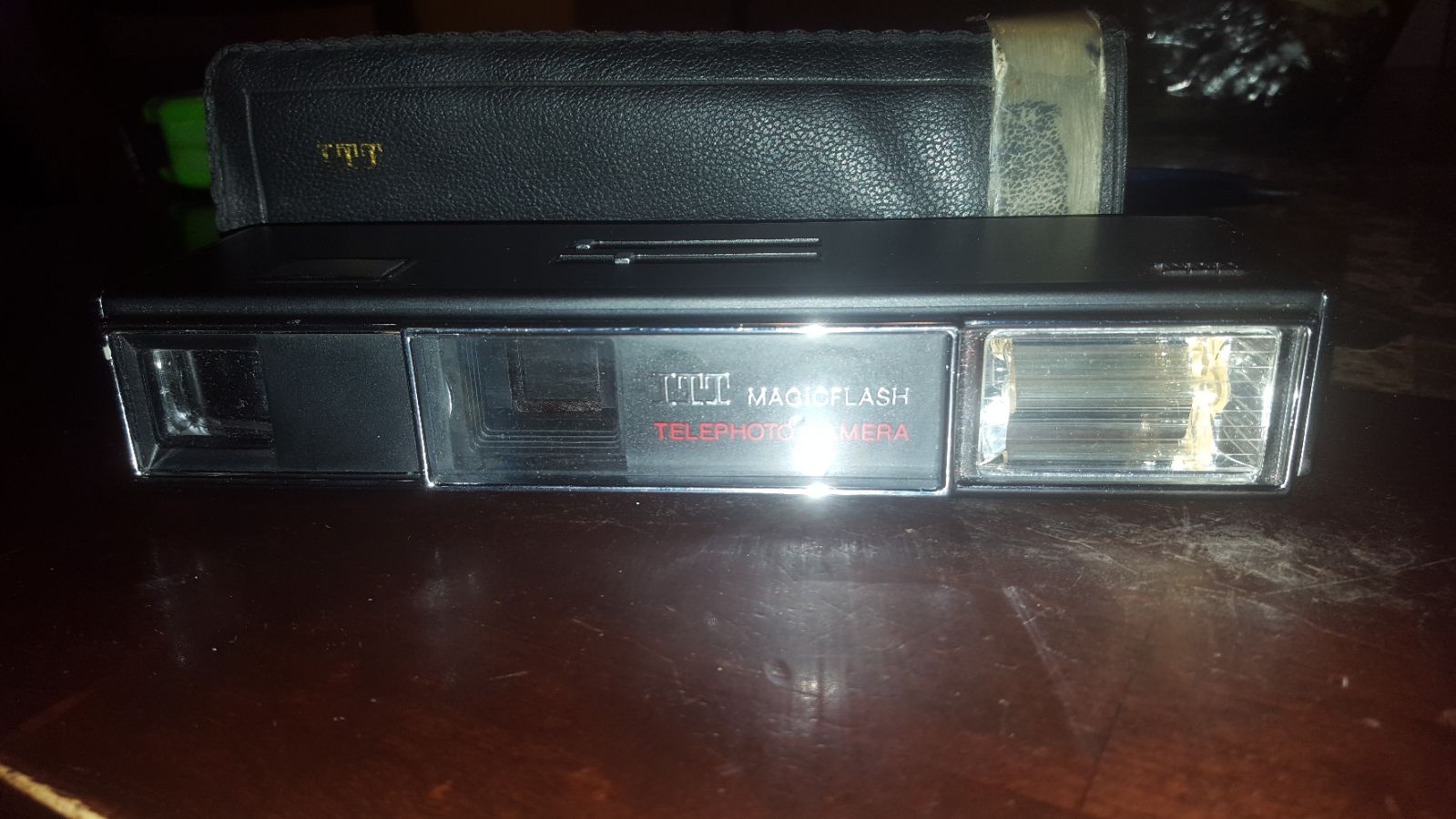 vintage ITT Magicflash camera.
