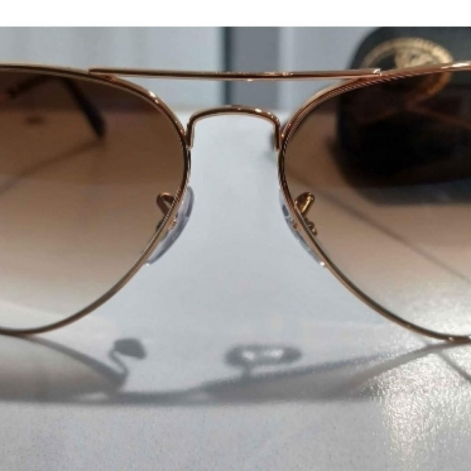 Ray-Ban RB3025 Aviator Large Metal Sunglasses