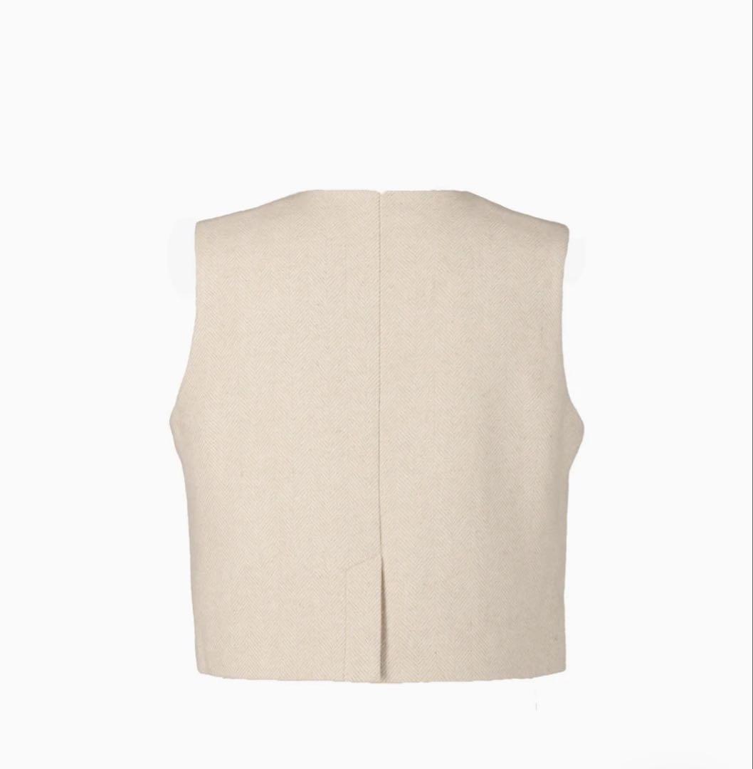 bibiy CAMELLIA WOOL VEST