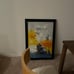 Modern abstract art framed handmade oil painting canvas wall art decoration28*40