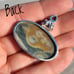 12g Ocean Jasper (Rough) & Garnet 925 Pendant