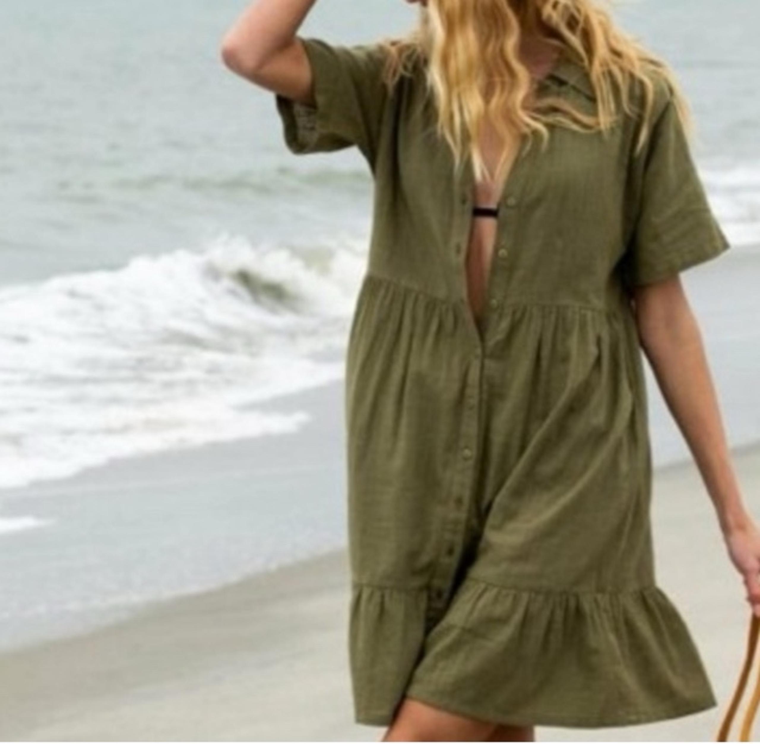 NWT Able Ida Shirt Dress XXS
