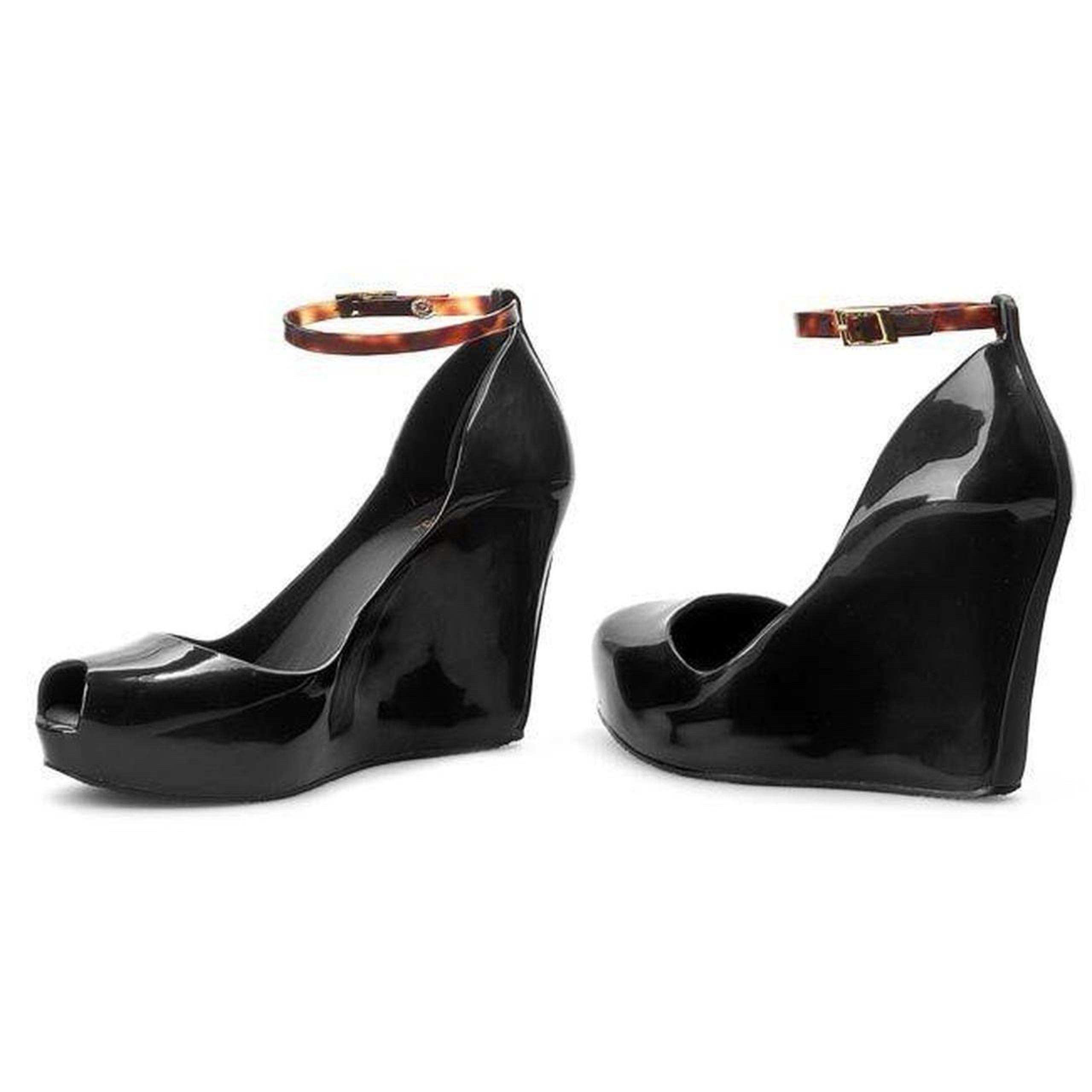 Melissa Patchuli Peep Toe Wedge 7