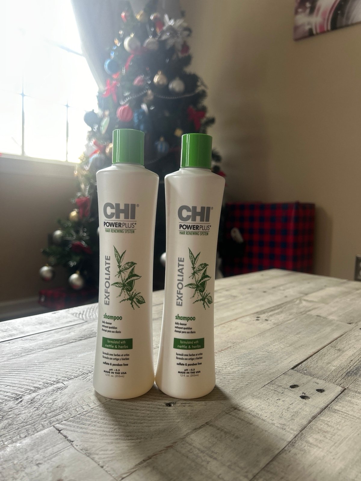 2 Bottles of CHI Power Plus Exfoliating Shampoo - Hair Renewing System