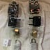 2 pk Lawneagle Two Way Lockable Gate Latch for Metal Gates with 1-1/4 to 1-1/2