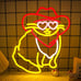 Cowboy Cat Neon Sign, Cat Neon Sign for Wall Decor, LED Cowboy Cat Neon Sign