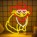 Cowboy Cat Neon Sign, Cat Neon Sign for Wall Decor, LED Cowboy Cat Neon Sign