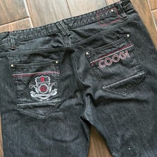 Vintage Y2K Coogi Baggy Skater Grunge Jeans VTG Mens Size 41 Embroidered 42x32