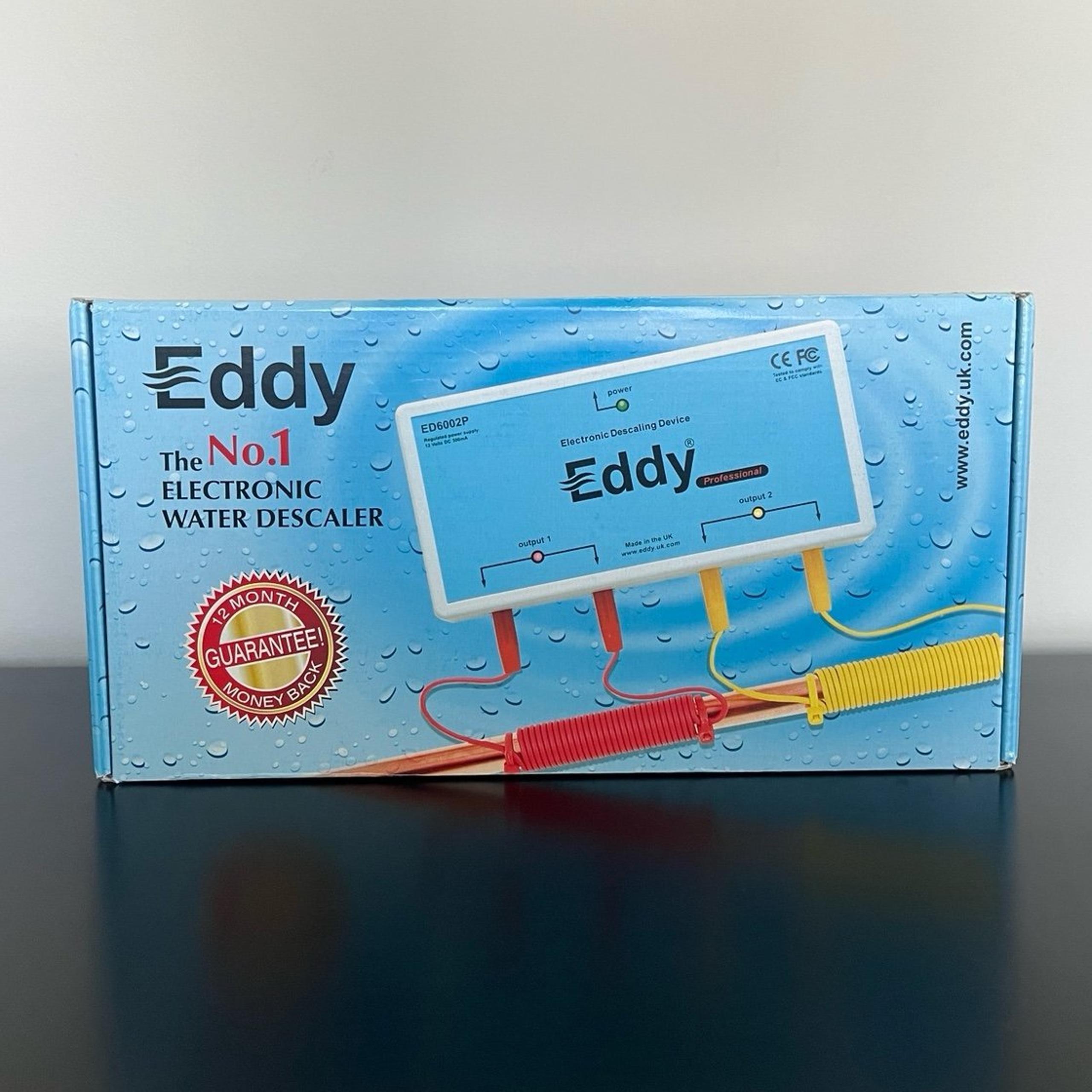 EDDY | Inductive No Salt Water Softener Alternative