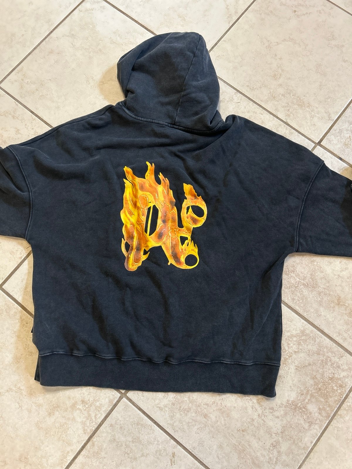 Palm Angels Flame PA Logo XL 8/10 used
