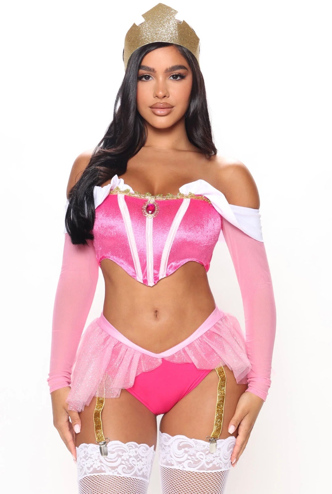Sexy princess peach costume