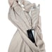 Dessy Collection Off-the-Shoulder Criss Cross Back Trumpet Gown in Cameo 4 NWT