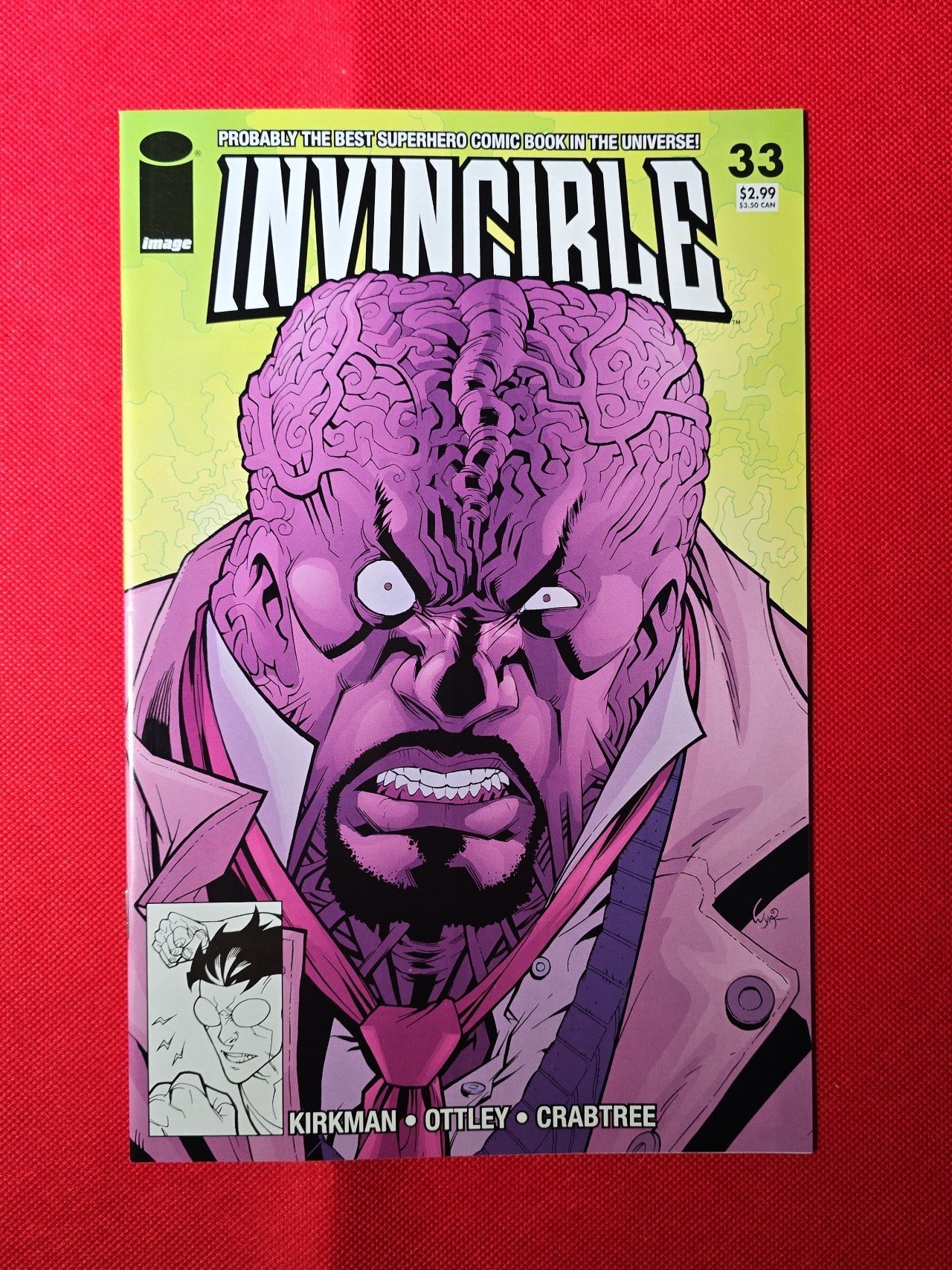 IMAGE , INVINCIBLE #33 Angstrom Levy. High Grade!