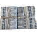 NWT West Elm Sateen Echo Organic Cotton 300 Thread Count Pattern Euro Shams Navy