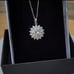 GRA Certified 5 Carat VVS1 D EXCELLENT grade Moissanite Diamond Necklace * New