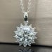 GRA Certified 5 Carat VVS1 D EXCELLENT grade Moissanite Diamond Necklace * New