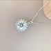GRA Certified 5 Carat VVS1 D EXCELLENT grade Moissanite Diamond Necklace * New