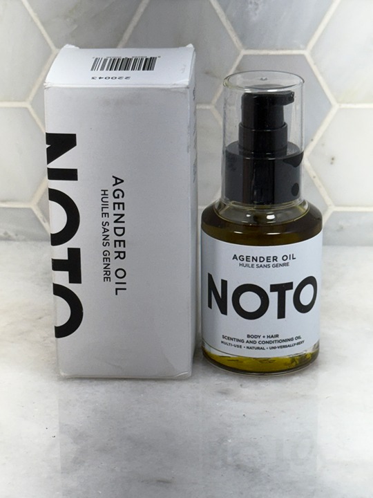 NOTO Botanics - Natural & Vegan Agender Oil Anywhere (Face + Body) | Clean 2 oz