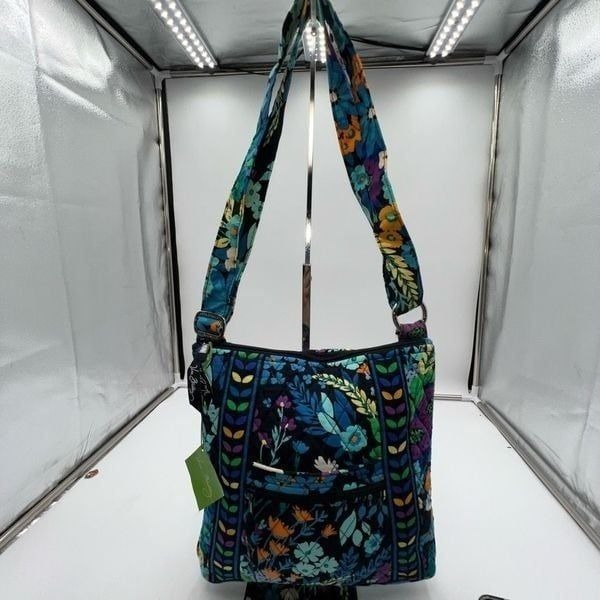 Vera Bradley Hipster Midnight Blues Convertible Crossbody