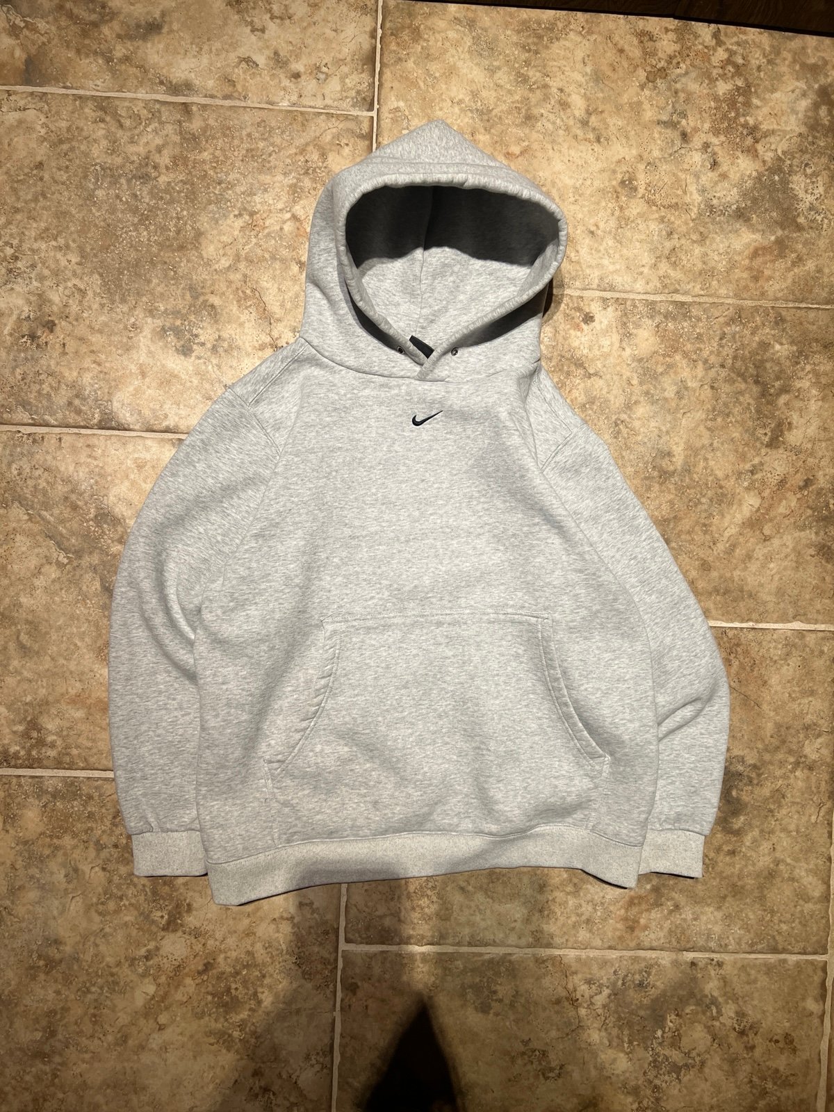 Vintage Y2K Nike Center Swoosh Gray Size XL 24x25 Clean