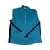 Alo Coolfit Men's Full Zip Jacket XL Long Sleeve Blue With Navy Trim Grey NWT