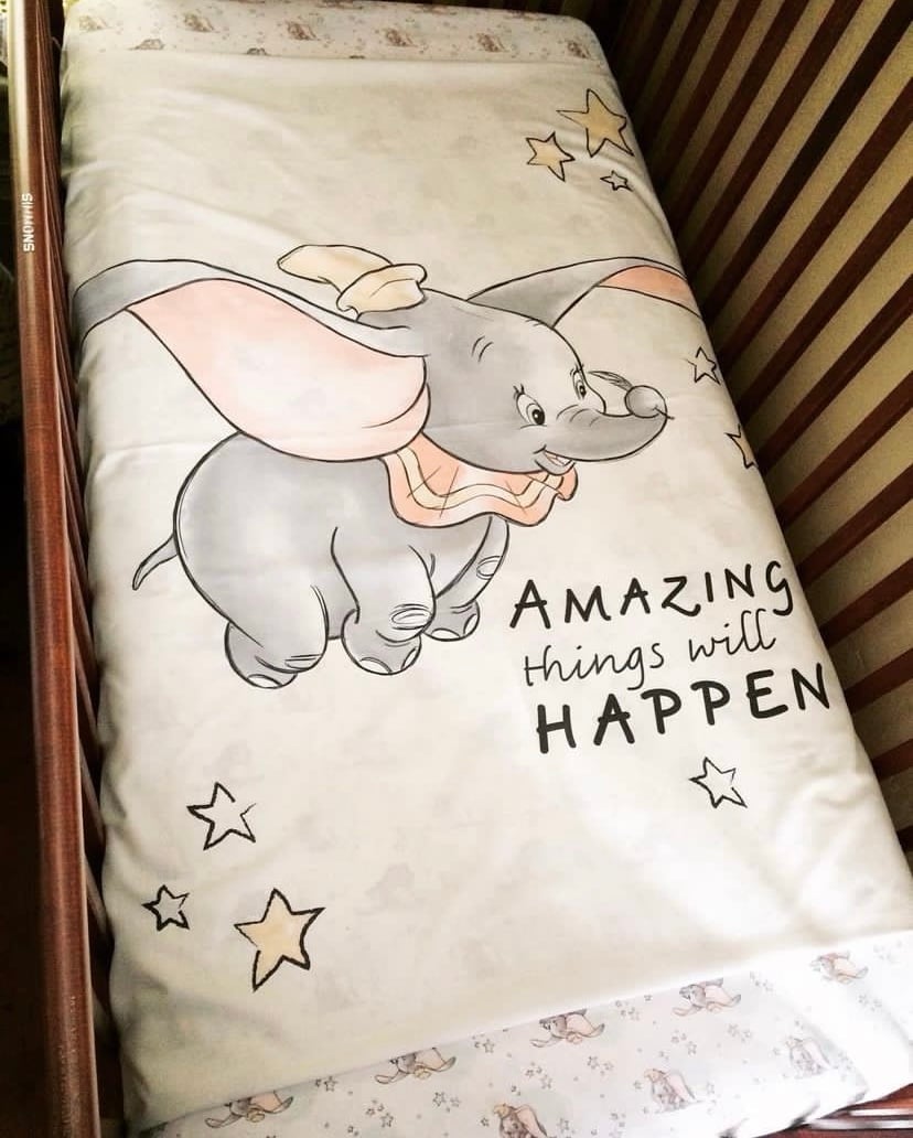 Circus Baby Elephant Blanket Enchanted Fairytales
