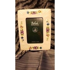 Belleek Ireland Fine Parian China frame 9+7