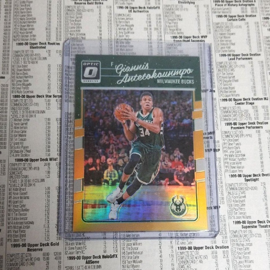 Donruss Optic 2016 Giannis Antetokounmpo
