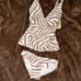 Cute Zebra Michael Kors 2 piece bathing suit