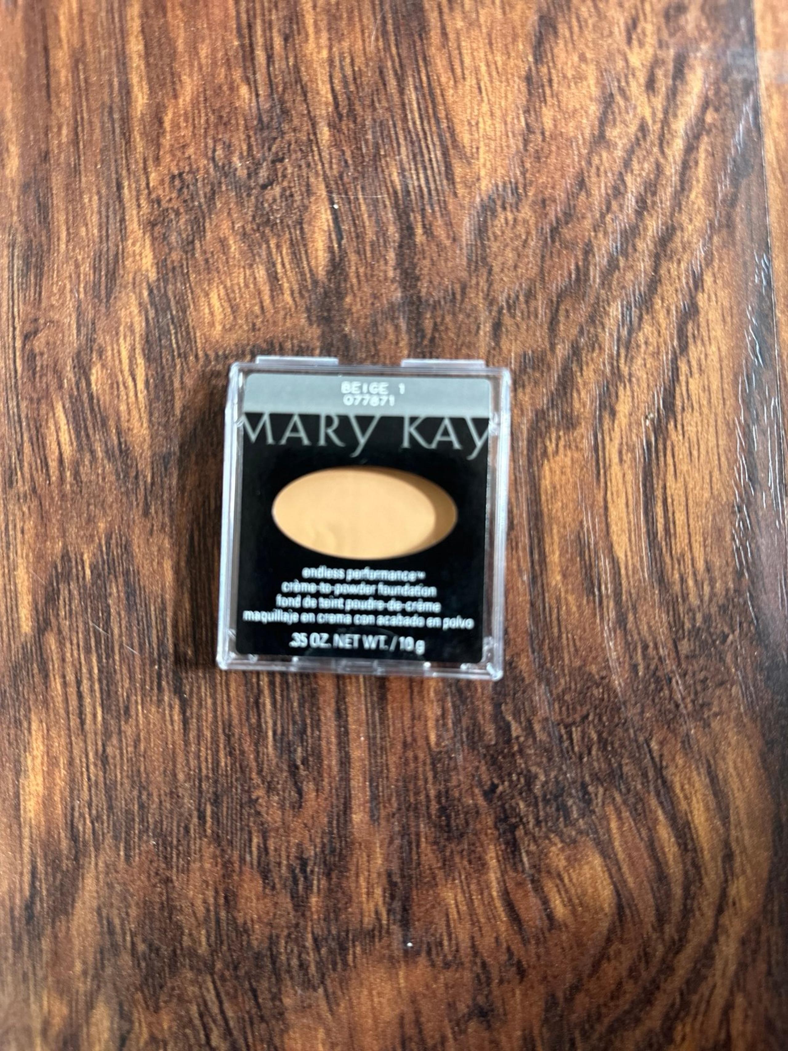 Mary Kay Beige 1 Endless Performance Creme To Powder Foundation 077876
