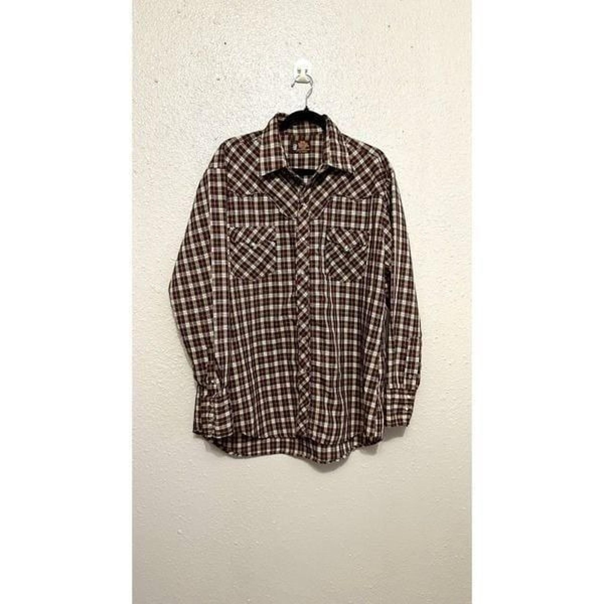 Vintage Kenny Roger western collection by Karman men’s pearl snap shirt size XL