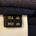 NWOT. Massimo Dutti Navy Blue Wool Micro-Textured Double-Breasted Jacket Size 40