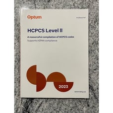 2023 HCPCS Level II Professional - Paperback, by Optum - New h
