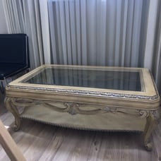 Glass Top Coffee Table