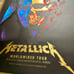 Metallica Concert AP GOLD Foil Poster 2018 Lincoln Nebraska Hardwired VIP Tour