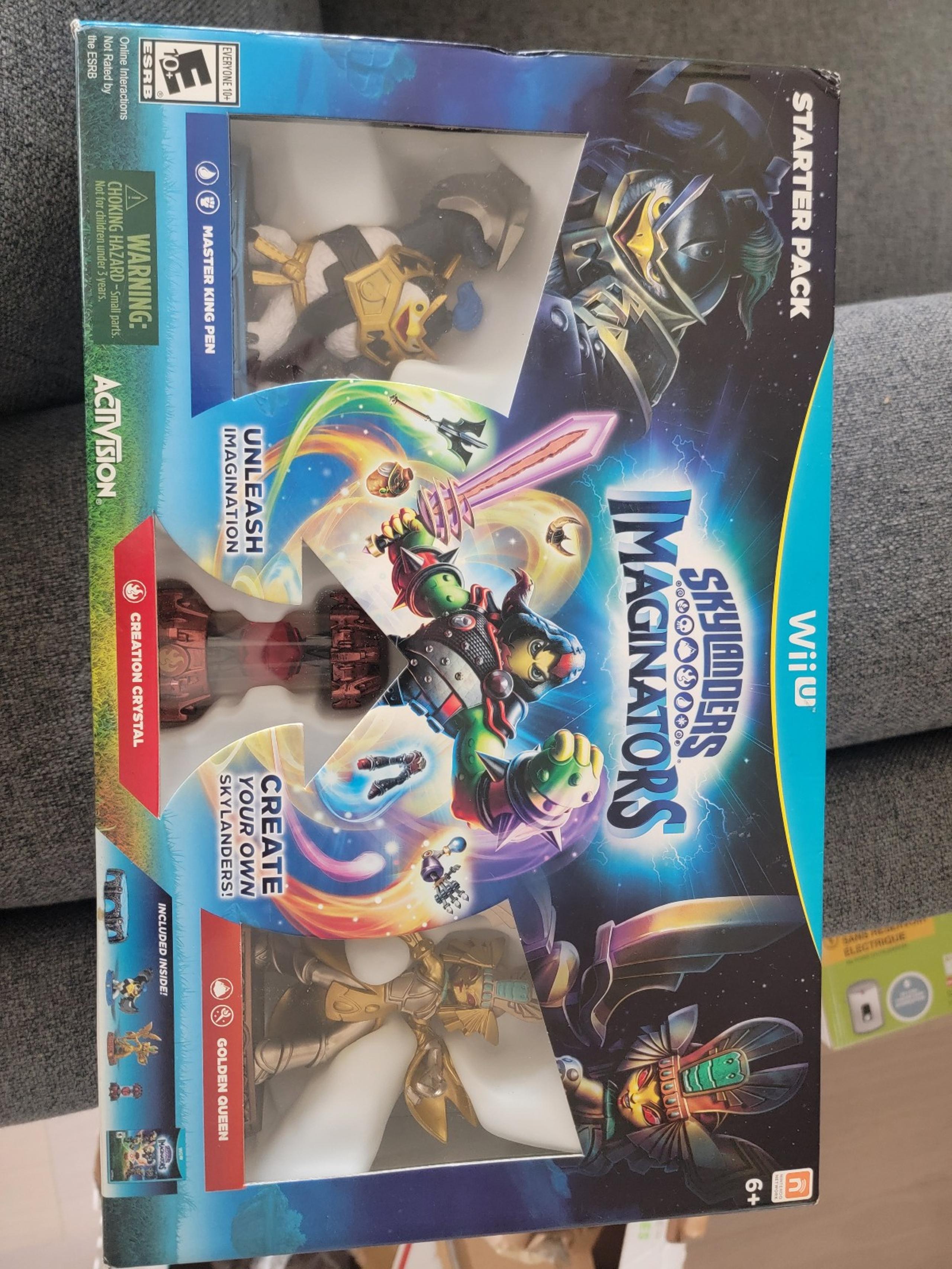 Skylanders Imaginator Wii U Starter Pack King Pen Creation Crystal Golden Queen