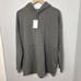 NEW Barefoot Dreams MC Fleece Luxe Lounge Anorak Sweatshirt Heather Gray XL