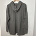 NEW Barefoot Dreams MC Fleece Luxe Lounge Anorak Sweatshirt Heather Gray XL