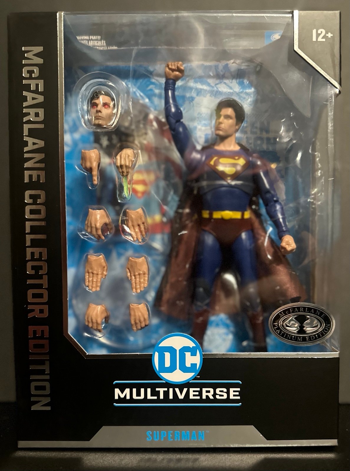 SUPERMAN PLATINUM EDITION #25 from the movie 1978 DC Multiverse Collector!