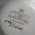 NIB *Captain's Cup 'LEOPARD' Porcelai by A. Warning Corner (Hamburg)